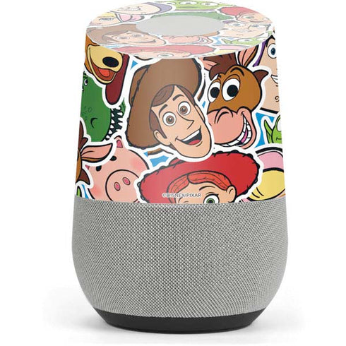 Disney Toy Story Collages Portrait Google Home Skin