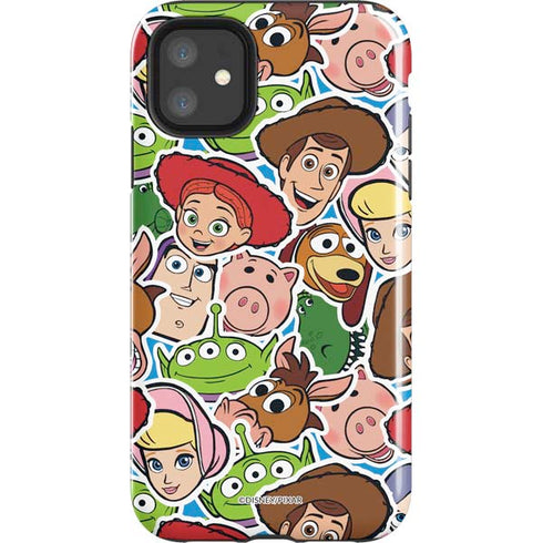 Disney Toy Story Collages Portrait iPhone 11 Impact Case