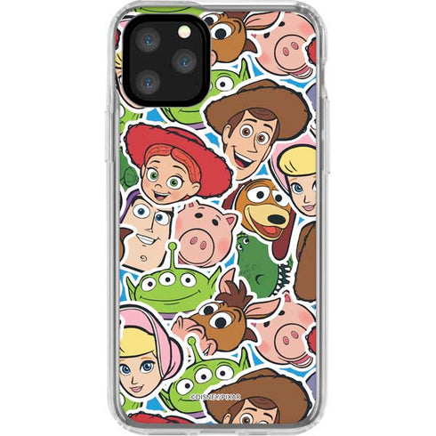 Disney Toy Story Collages Portrait iPhone 11 Pro Clear Case