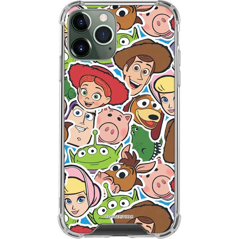 Disney Toy Story Collages Portrait iPhone 11 Pro Max Clear Case