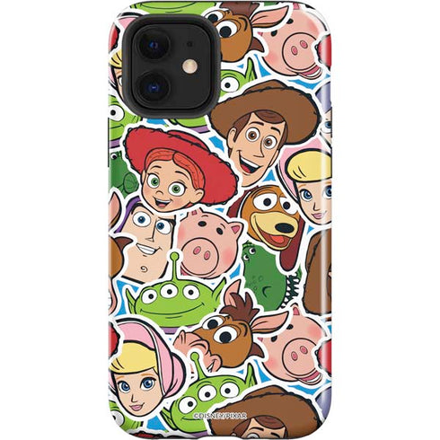 Disney Toy Story Collages Portrait iPhone 12 Impact Case