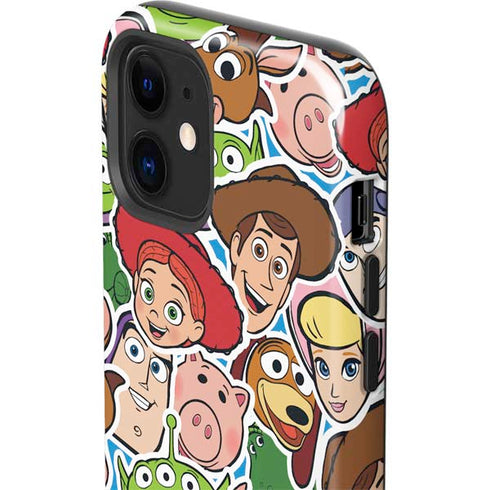 Disney Toy Story Collages Portrait iPhone 12 Impact Case