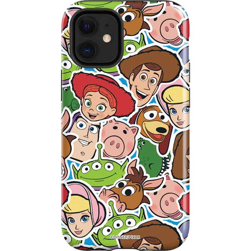 Disney Toy Story Collages Portrait iPhone 12 Mini Impact Case