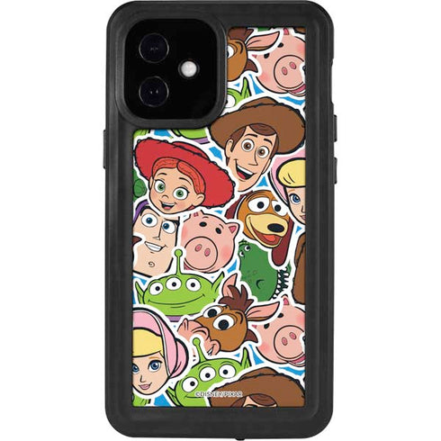 Disney Toy Story Collages Portrait iPhone 12 Mini Waterproof Case