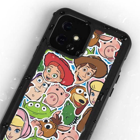 Disney Toy Story Collages Portrait iPhone 12 Mini Waterproof Case