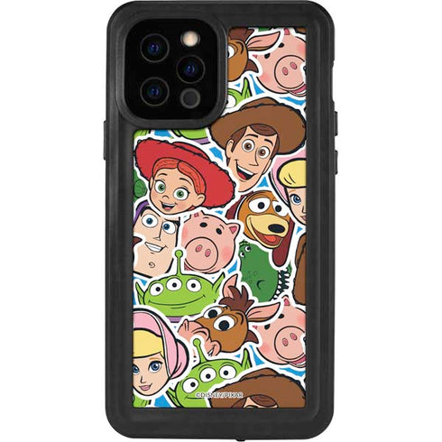 Disney Toy Story Collages Portrait iPhone 12 Pro Waterproof Case