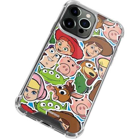 Disney Toy Story Collages Portrait iPhone 13 Pro Clear Case