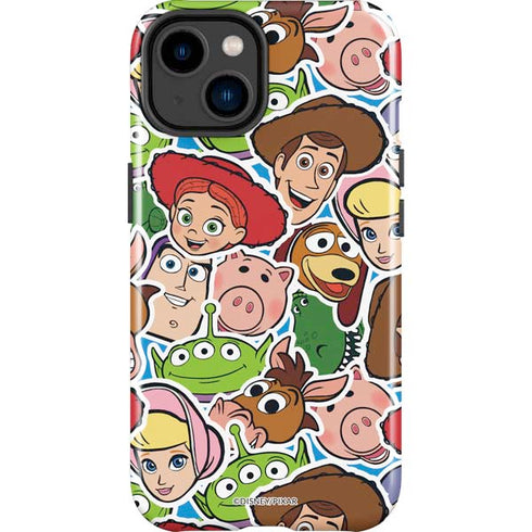 Disney Toy Story Collages Portrait iPhone 15 Plus Impact Case