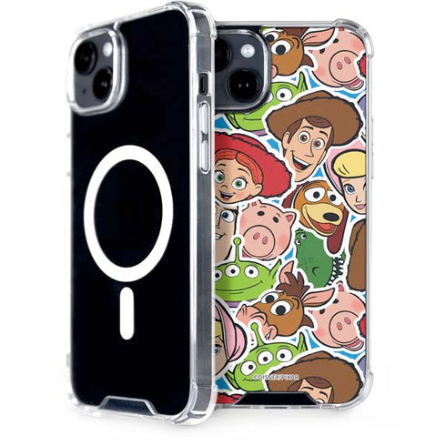 Disney Toy Story Collages Portrait iPhone 15 Plus MagSafe Case