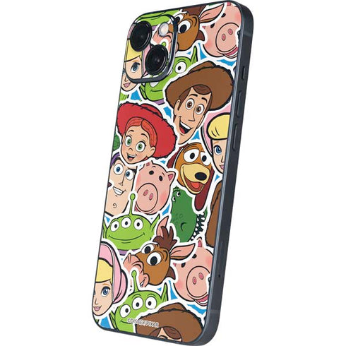 Disney Toy Story Collages Portrait iPhone 14 Plus Skin