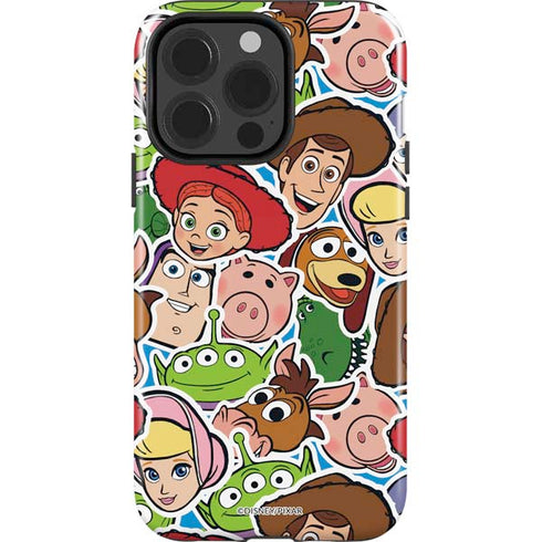 Disney Toy Story Collages Portrait iPhone 15 Pro Impact Case