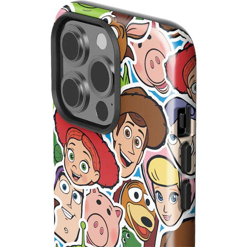 Disney Toy Story Collages Portrait iPhone 14 Pro Impact Case