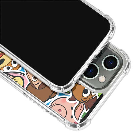 Disney Toy Story Collages Portrait iPhone 15 Pro Max Clear Case