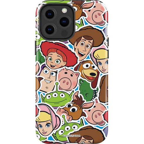 Disney Toy Story Collages Portrait iPhone 15 Pro Max Impact Case