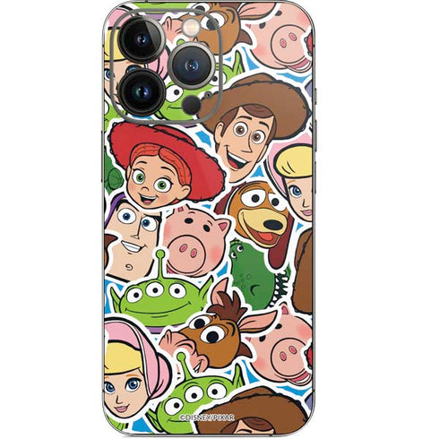 Disney Toy Story Collages Portrait iPhone 14 Pro Skin