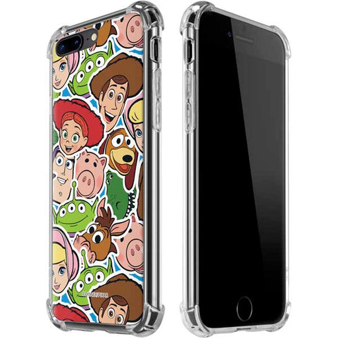 Disney Toy Story Collages Portrait iPhone 7/8 Plus Clear Case