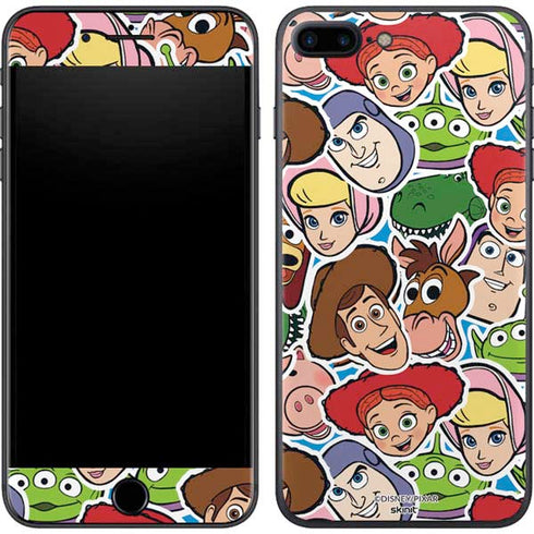 Disney Toy Story Collages Portrait iPhone 8 Plus Skin