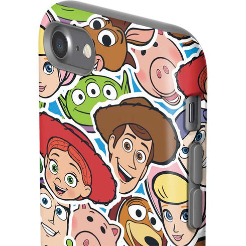 Disney Toy Story Collages Portrait iPhone SE (2nd & 3rd Gen) Pro Case