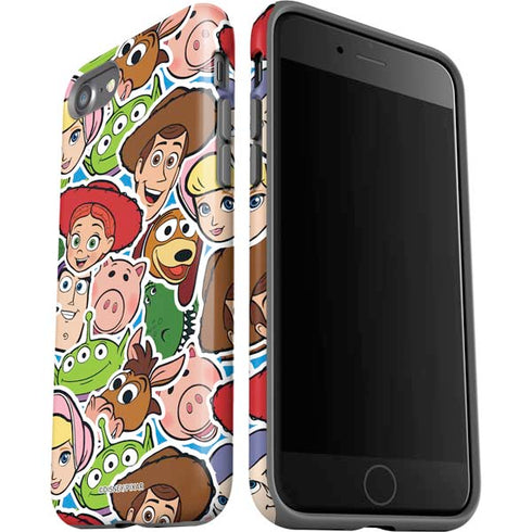 Disney Toy Story Collages Portrait iPhone SE (2nd & 3rd Gen) Pro Case