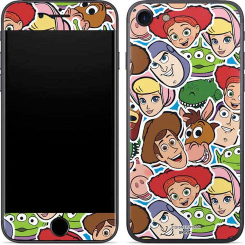 Disney Toy Story Collages Portrait iPhone SE (2nd & 3rd Gen) Skin