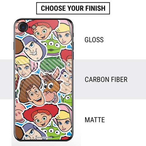 Disney Toy Story Collages Portrait iPhone SE (2nd & 3rd Gen) Skin