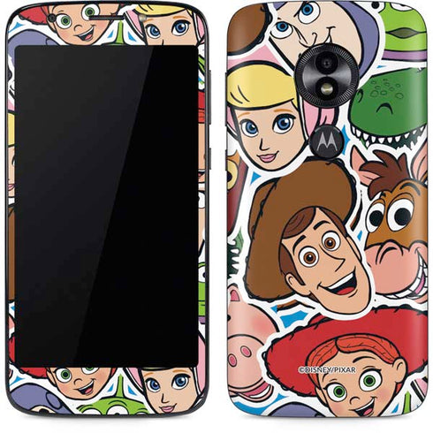 Disney Toy Story Collages Portrait Moto E5 Play Skin