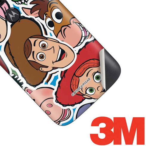 Disney Toy Story Collages Portrait Moto E5 Play Skin