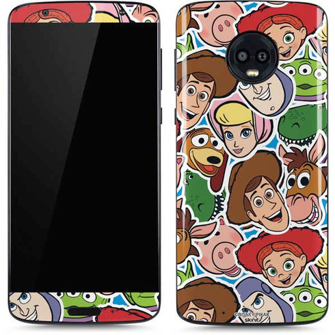 Disney Toy Story Collages Portrait Moto G6 Skin