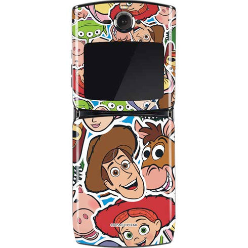 Disney Toy Story Collages Portrait Motorola RAZR Skin