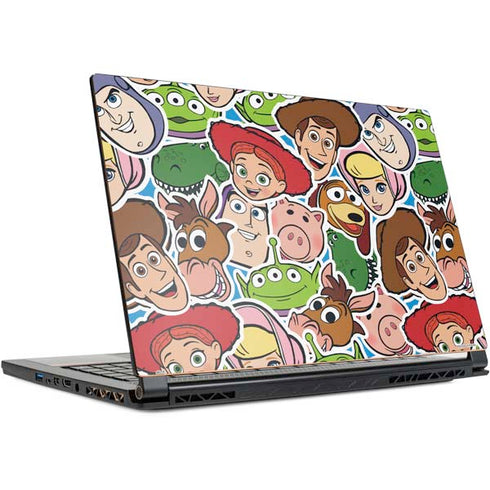 Disney Toy Story Collages Portrait MSI GS65 Stealth Laptop Skin