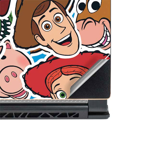 Disney Toy Story Collages Portrait MSI GS65 Stealth Laptop Skin