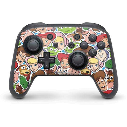 Disney Toy Story Collages Portrait Nintendo Switch Pro Controller Skin