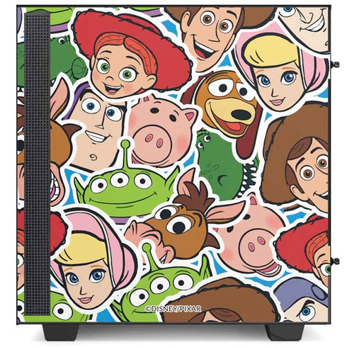 Disney Toy Story Collages Portrait NZXT H510 Compact ATX Mid-Tower Case Skin