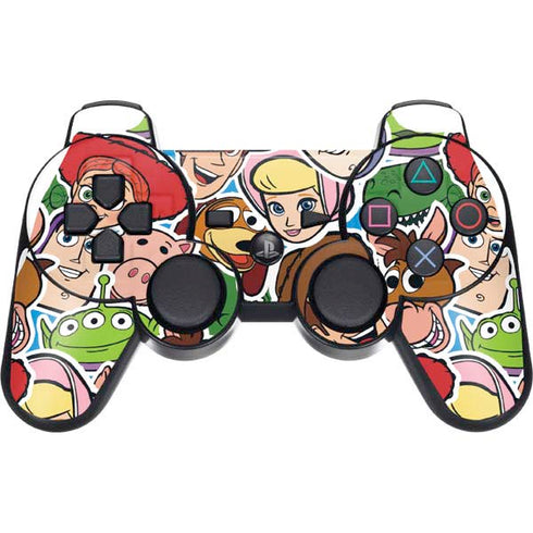 Disney Toy Story Collages Portrait PS3 Dual Shock wireless controller Skin