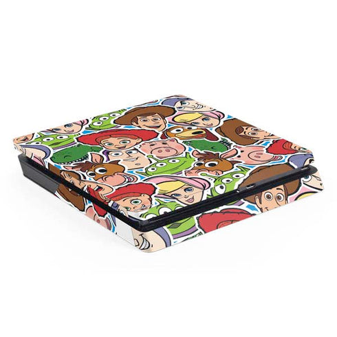 Disney Toy Story Collages Portrait PS4 Slim Skin