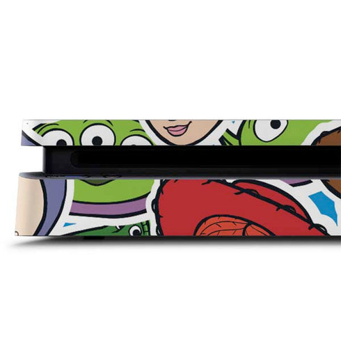 Disney Toy Story Collages Portrait PS4 Slim Skin