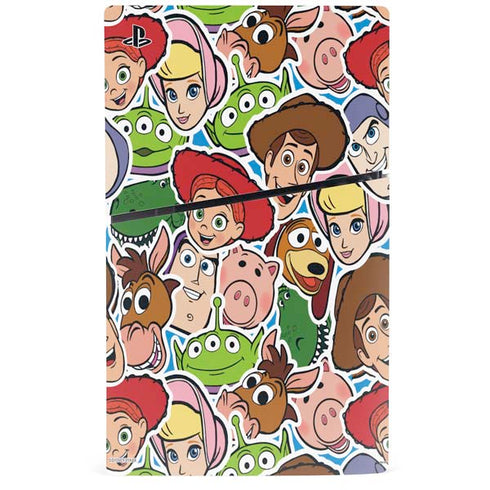 Disney Toy Story Collages Portrait PS5 Slim Disk Bundle Skin