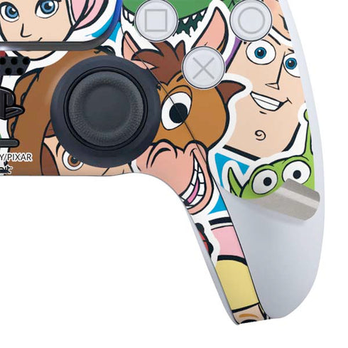 Disney Toy Story Collages Portrait PS5 Slim Digital Edition Bundle Skin
