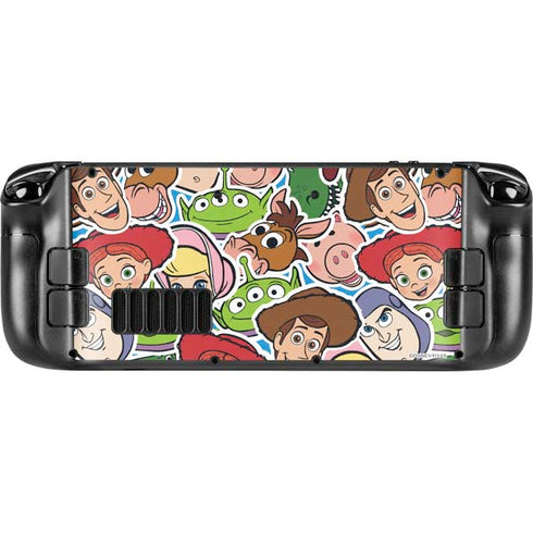 Disney Toy Story Collages Portrait Steam Deck Handheld Gaming Computer Skin