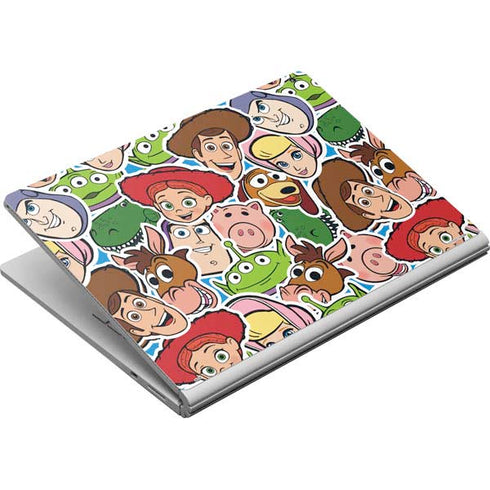 Disney Toy Story Collages Portrait Surface Book Skin