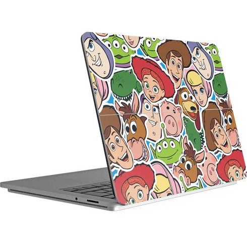 Disney Toy Story Collages Portrait Surface Laptop Studio Skin