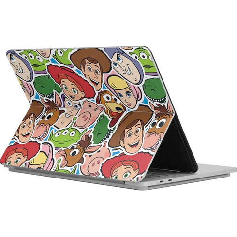 Disney Toy Story Collages Portrait Surface Laptop Studio Skin