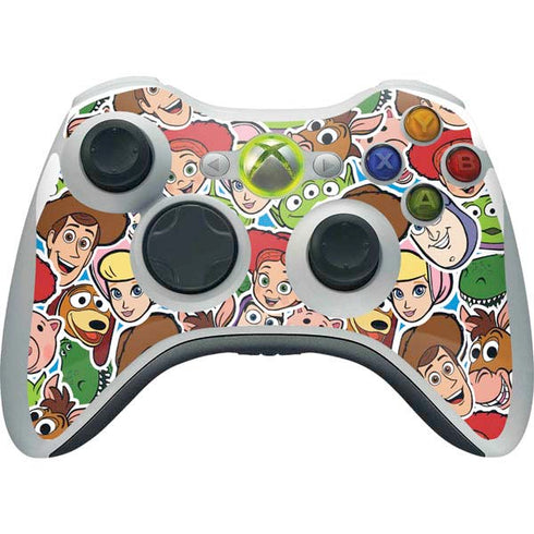 Disney Toy Story Collages Portrait Xbox 360 Wireless Controller Skin
