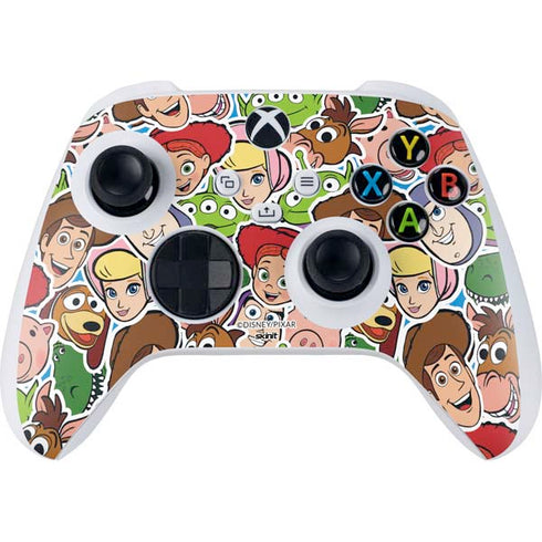 Disney Toy Story Collages Portrait Xbox Series S Controller Skin