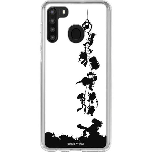 Disney Toy Story The Claw Galaxy A21 Clear Case