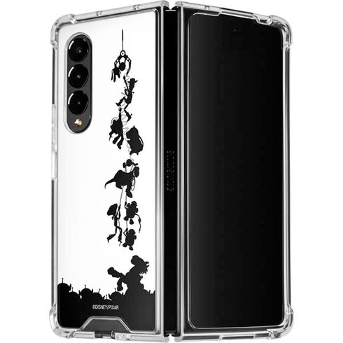 Disney Toy Story The Claw Galaxy Z Fold4 5G Clear Case