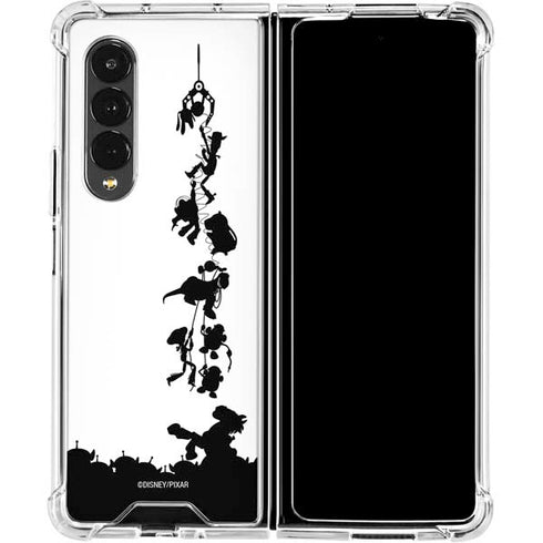 Disney Toy Story The Claw Galaxy Z Fold4 5G Clear Case