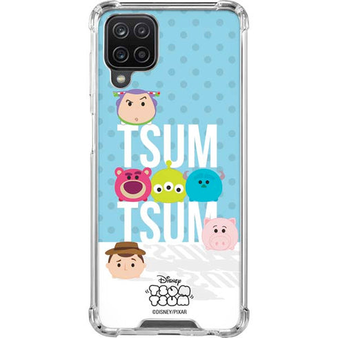 Disney Tsum Tsum Toy Story charcaters Galaxy A12 Clear Case