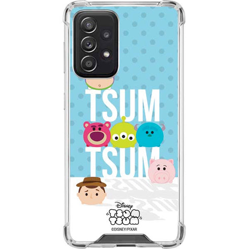 Disney Tsum Tsum Toy Story charcaters Galaxy A52 5G Clear Case