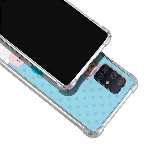 Disney Tsum Tsum Toy Story charcaters Galaxy A71 5G Clear Case